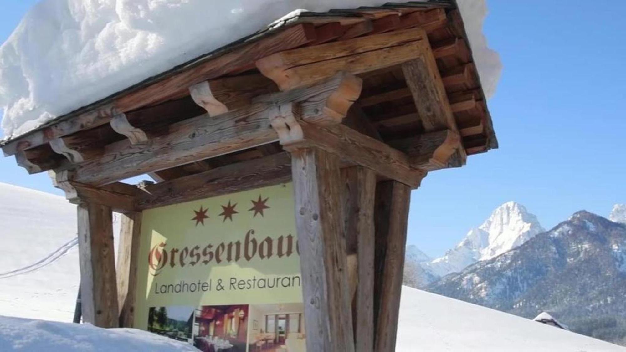 Landhotel Gressenbauer Hinterstoder Buitenkant foto