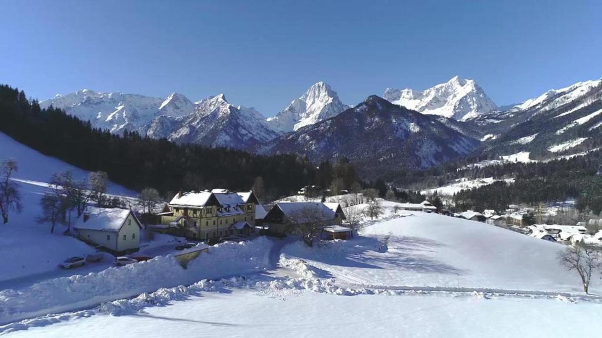 Landhotel Gressenbauer Hinterstoder Buitenkant foto