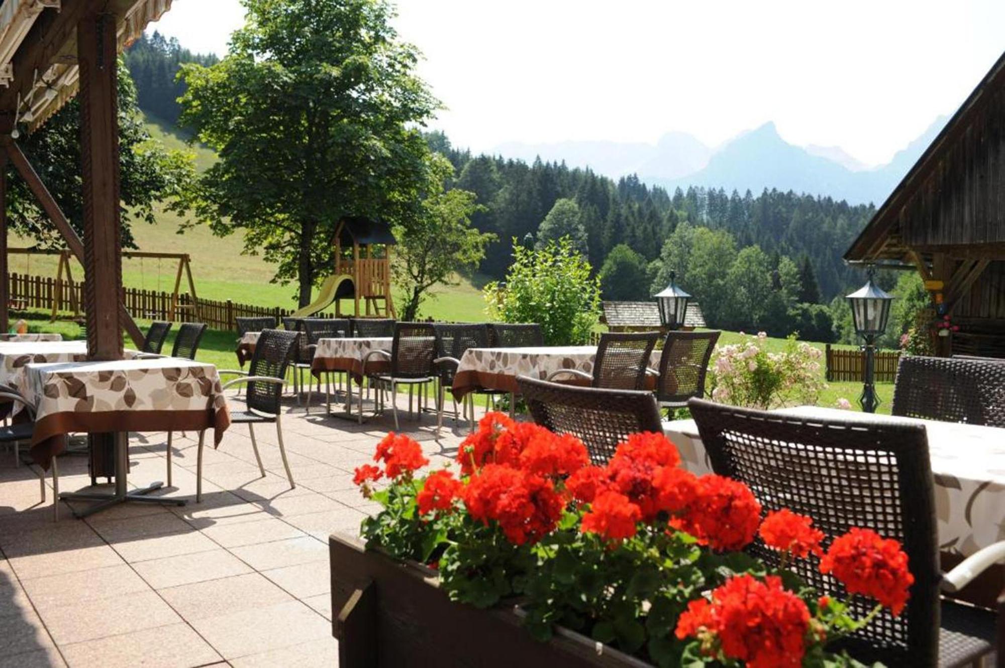 Landhotel Gressenbauer Hinterstoder Buitenkant foto